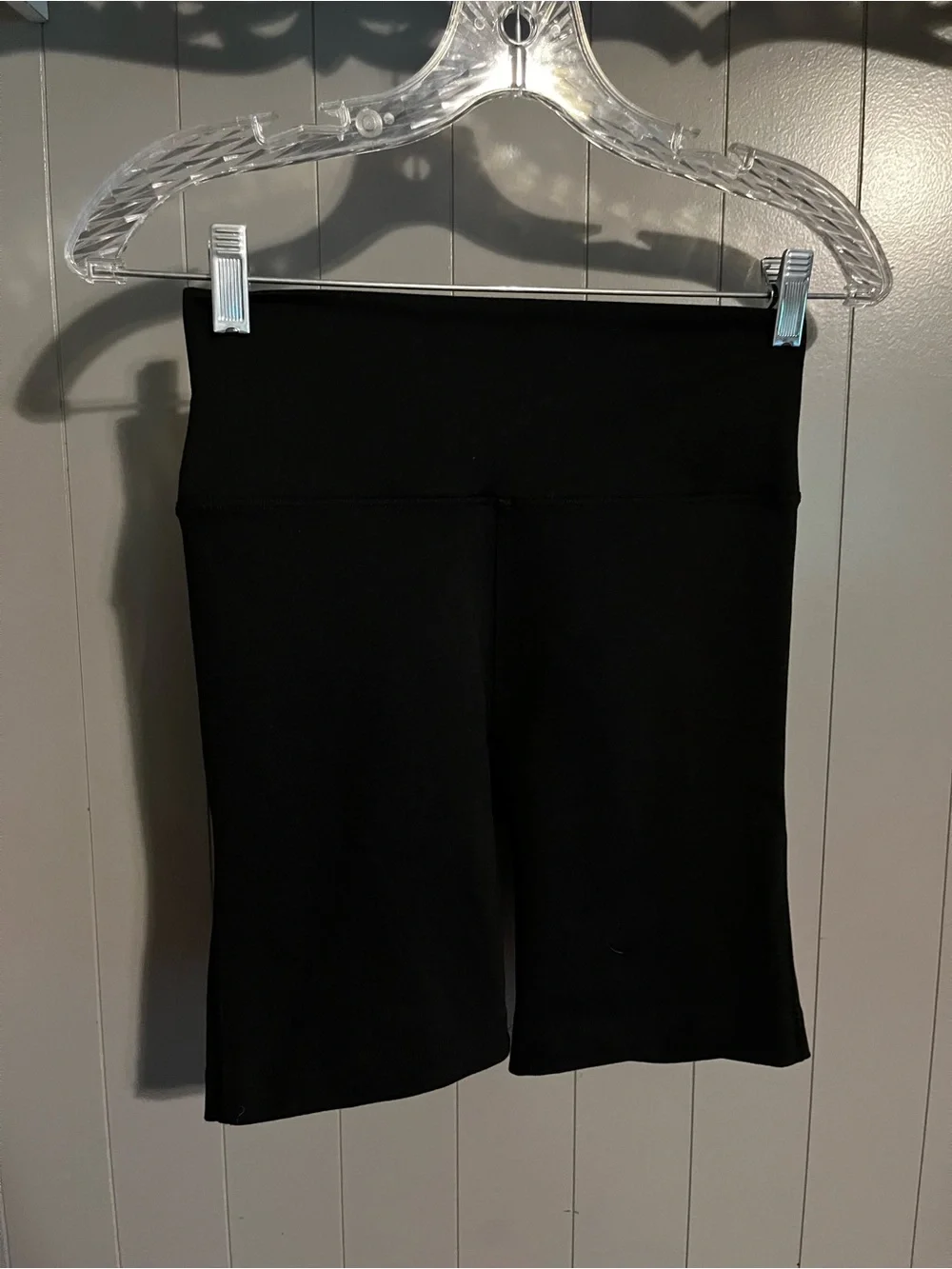 Outdoor Voices womens black bike shorts